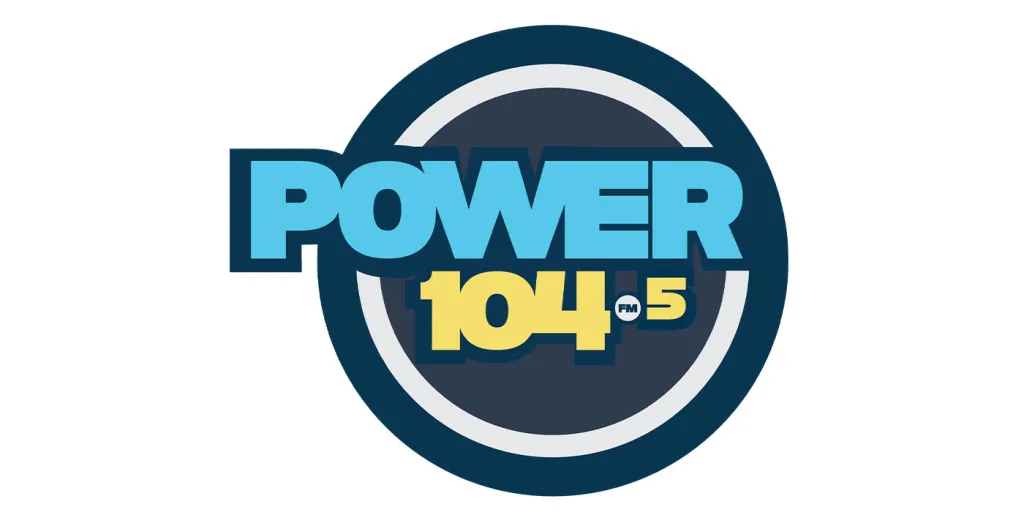 Power 104.5 FM Logo